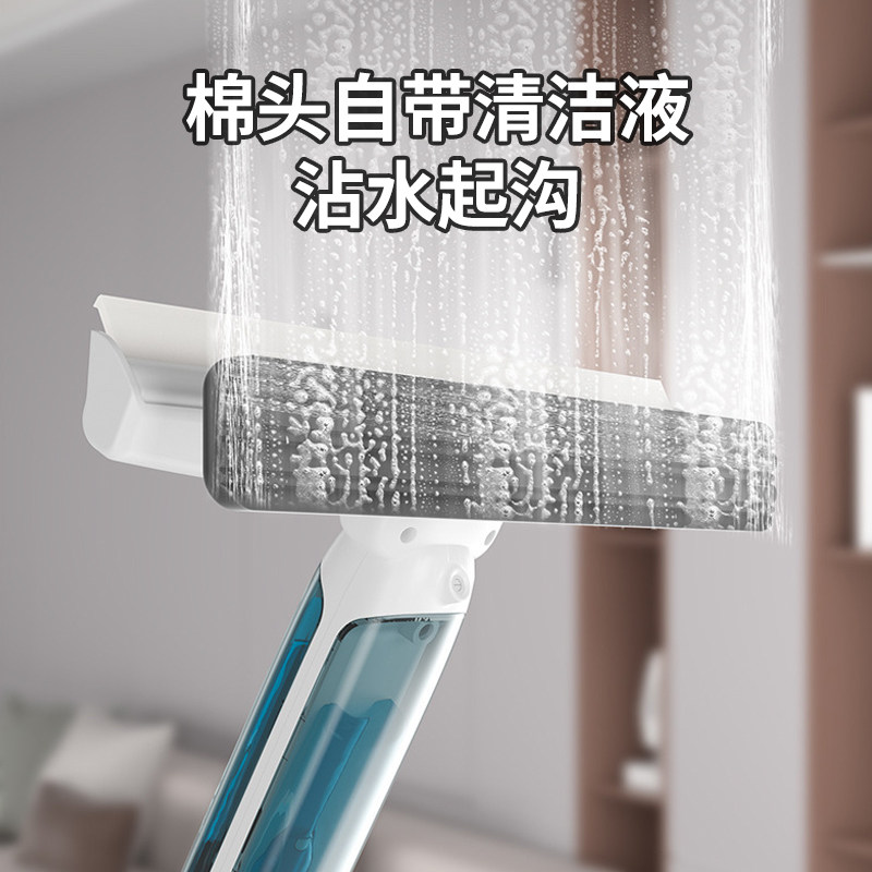 手持擦玻璃神器高层窗户清洗家用喷水擦玻璃刮水器板窗外清洁工具