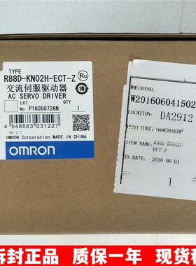 R8 D-KN02H-ECT-Z伺服电机驱动器8OMR姆N全新原装未拆封现货欧O龙