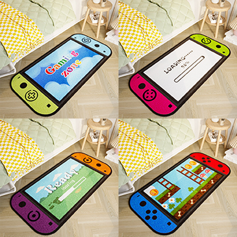 儿童房床下脚垫卧室床边飘窗毯创意男生房间毛绒地毯客厅沙发地垫,居家布艺,床边毯,淘宝优惠券,粉丝福利购,淘宝优惠卷