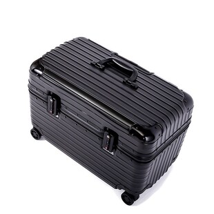 空乘拉杆箱机长登机上翻盖行李箱网红小型男18寸相机摄影手提箱子