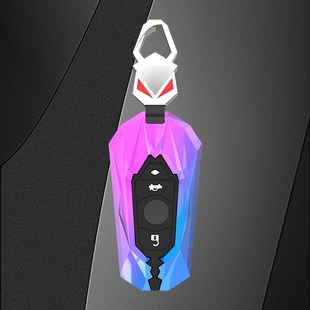 适用宝马车钥匙套7系730li740液晶新5系D535LE6系GT包X3 X7扣