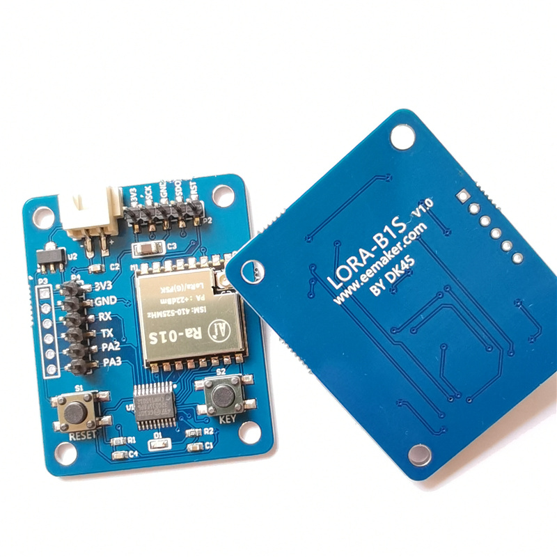 Lora开发板 LORA-B1S  STM32主控 lora转串口模块 sx1268 送天线