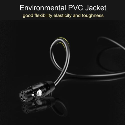 6.35mm Jack to XLR Cable Male to Female Professional audio