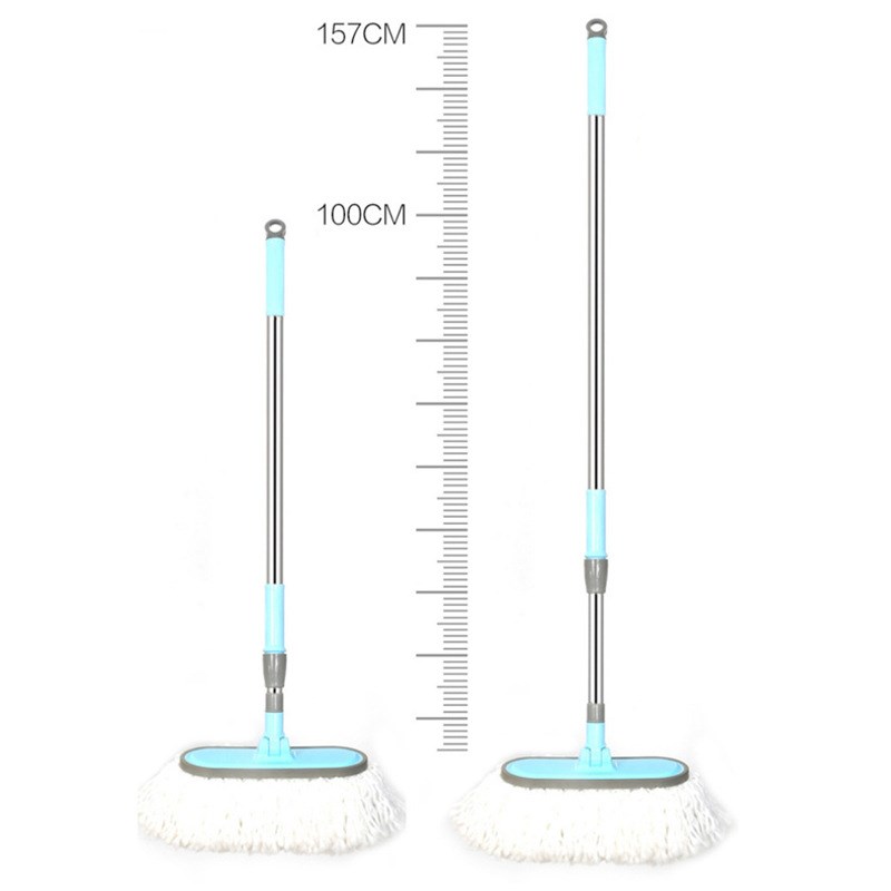 洗车拖把不伤车漆长柄伸缩杆软毛汽车刷车刷子擦车神器工具