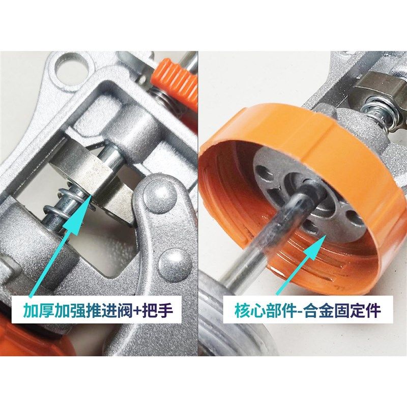 加长玻璃胶枪结构胶枪打胶枪胶省力995加厚不锈钢硅胶旋转软胶枪,基础建材,美缝工具,淘宝优惠券,粉丝福利购,淘宝优惠卷