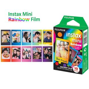 Rainbow Instaxt Genuine Film Minf 10pcs Fujiimli for Fujif