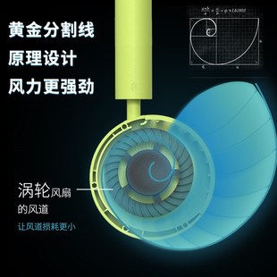迷你静音懒人电扇随身携带空调煮饭带可以挂 VH挂脖子小风扇便携式