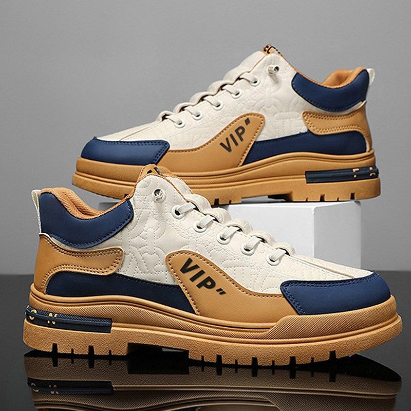 秋季大码男鞋新款男士运动休闲鞋46码厚底一脚蹬板鞋47加绒鞋子48,流行男鞋,时尚休闲鞋,淘宝优惠券,粉丝福利购,淘宝优惠卷