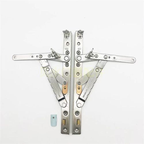 断桥铝平开窗户不锈钢滑撑加厚防尘铰链重型防风防下垂滑撑四连杆