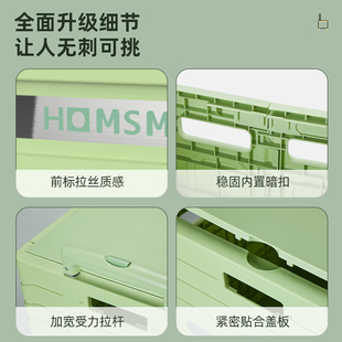 蜜蜂欢乐社 买菜小拉车取快递推车购物可折叠轻便携手拉车