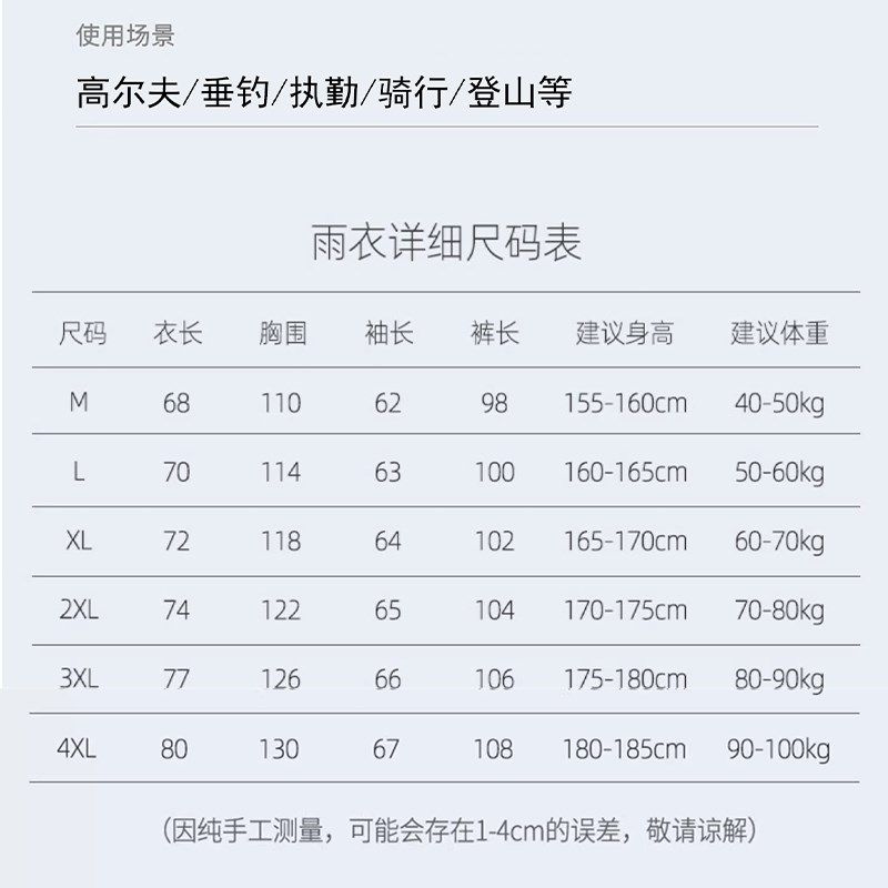 高尔夫雨衣户外运动超薄透气套装男夏季款全身防暴雨分体女防晒服,运动/瑜伽/健身/球迷用品,高尔夫上装,淘宝优惠券,粉丝福利购,淘宝优惠卷