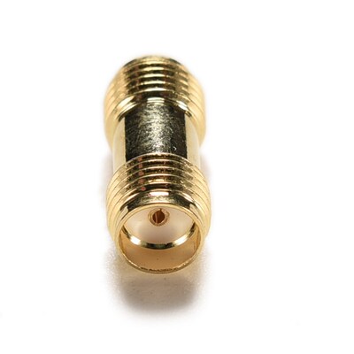 1pc New Straight SMA Female To Female Jack RF Adapter Coaxia