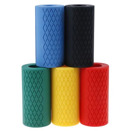 1 PC Dumbbell Fat Barbell Grips Thick Bar Handle Pull Up Wei