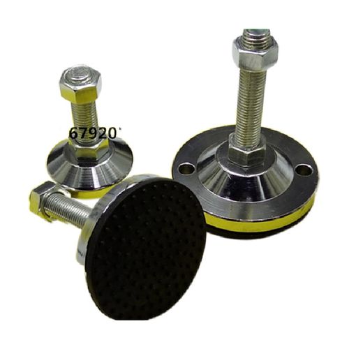 碳钢防滑减震垫铁 橡胶垫铁 调整垫脚机械设备调节脚地脚螺丝100