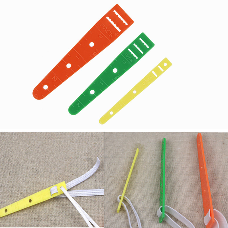 速发3Sizes Multicolor Plastic Elastic Glides Guides Threader-封面