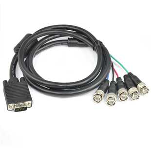 网红1.5m SVGA Lead VGA Monitor BNC Cable RGB Connection