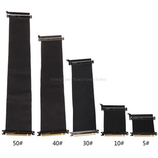 Flexible Cable Port Express Ada Extension 16x Card PCI Riser