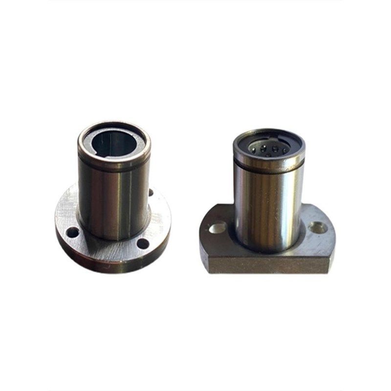 双衬型LBHRW/LBHSW/LBHCW6/8/10/12/13/16/20带法兰线性滚珠衬套