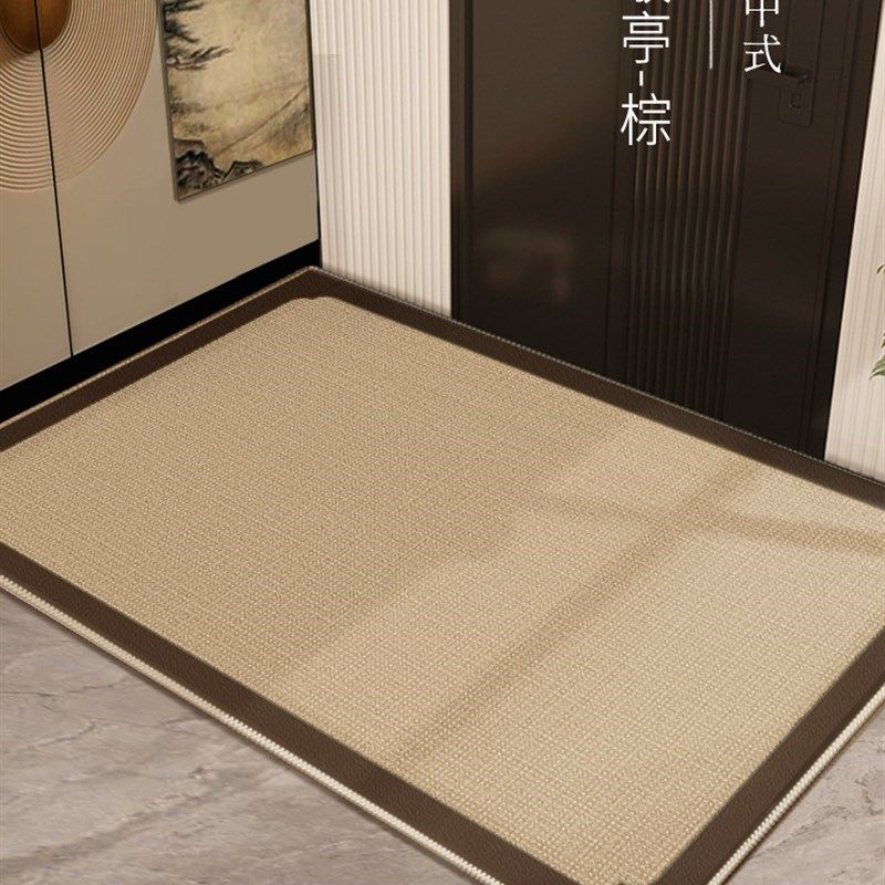 新中式进门地垫家用门口脚垫入户门垫子客厅门垫卧Z室地毯玄关,居家布艺,入户地垫,淘宝优惠券,粉丝福利购,淘宝优惠卷