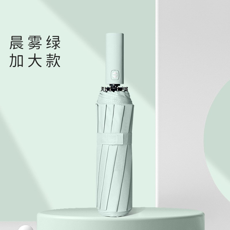 三折黑胶遮阳伞防晒折叠晴雨伞24骨广告太阳伞男士商务伞雨伞