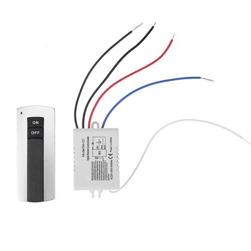 1 Ways Channel Relay ON/OFF 220V Digital Wireless Remote Con