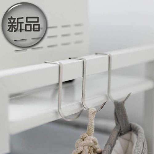 e铁艺微波d炉置物架免打孔伸缩架台面烤箱架厨房整理架收纳架