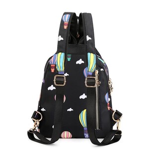 2023新款牛津布旅游迷你小双肩包女时尚女士帆布包胸包防盗背包包