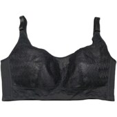 全罩杯抹胸式 95F女士内衣 纯色大胸大码 文胸薄款 无钢圈无海绵夏季