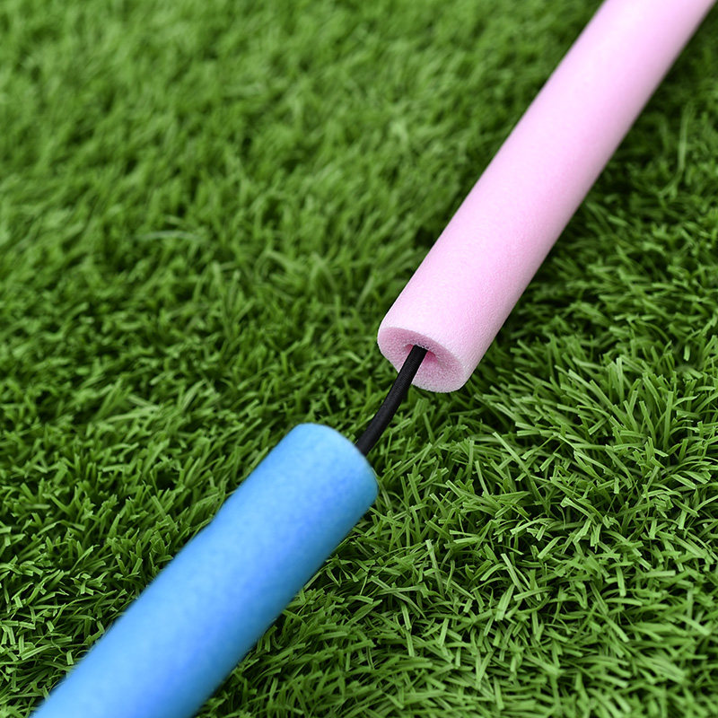 振轩 折叠软式跳高横杆 带绳 幼儿园趣味儿童软式跳高横杆 跨栏架