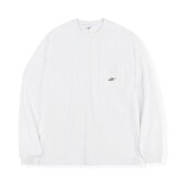 宽松 长袖 口袋T恤 IDLT 高质 廓形刺绣LOGO T恤潮流基础 男女