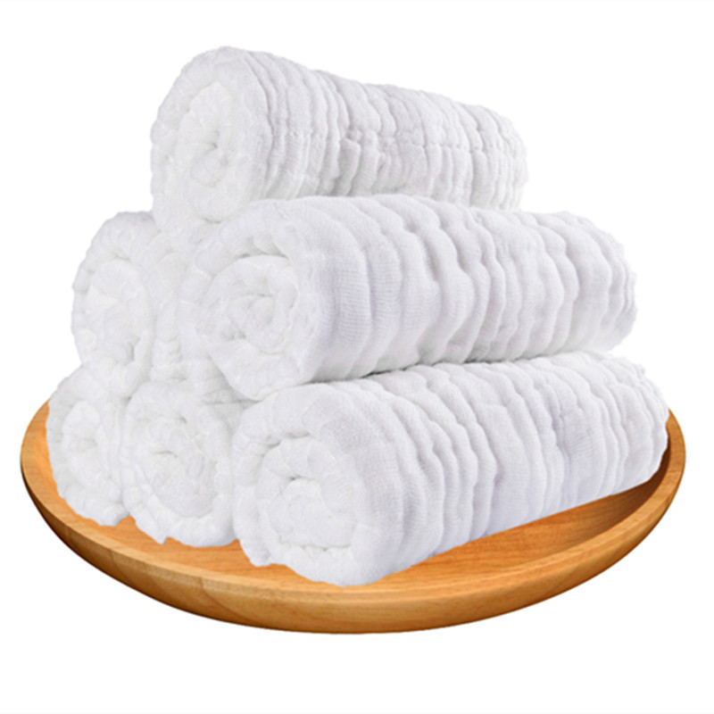 全棉纱布洗碗布纯棉不沾油厨房洗洁布 吸水不掉毛擦桌子玻璃抹布