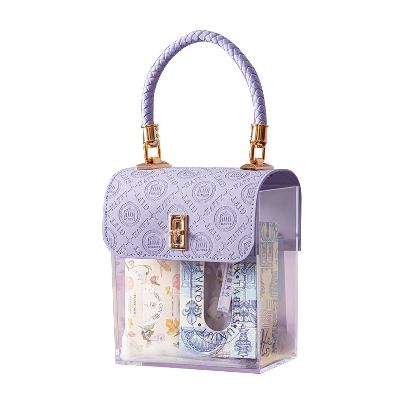 亚克力透明伴手礼盒寻觅礼品盒空盒子结婚伴娘回礼轻奢Z手提喜糖