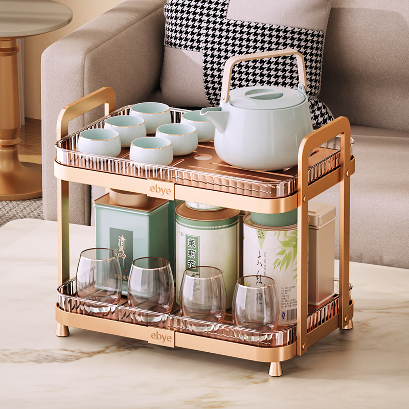 台面茶杯架放杯子收纳置物架厨房客厅双层收纳架沥水家用托盘桌面,家庭/个人清洁工具,杯架,淘宝优惠券,粉丝福利购,淘宝优惠卷