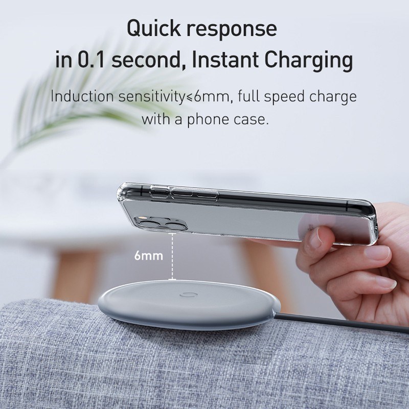 Jelly Wireless Charger 15W Fast Qi Wireless Charger For iPho