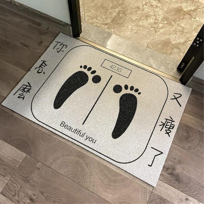 免洗床边门垫防滑宿舍垫子防水进门地垫装饰卧室地毯定制脚垫丝圈,居家布艺,入户地垫,淘宝优惠券,粉丝福利购,淘宝优惠卷