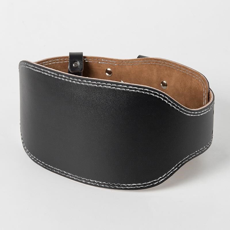 深蹲腰带皮革健身护腰带举重硬拉健身束腰带男硬拉护具可定制
