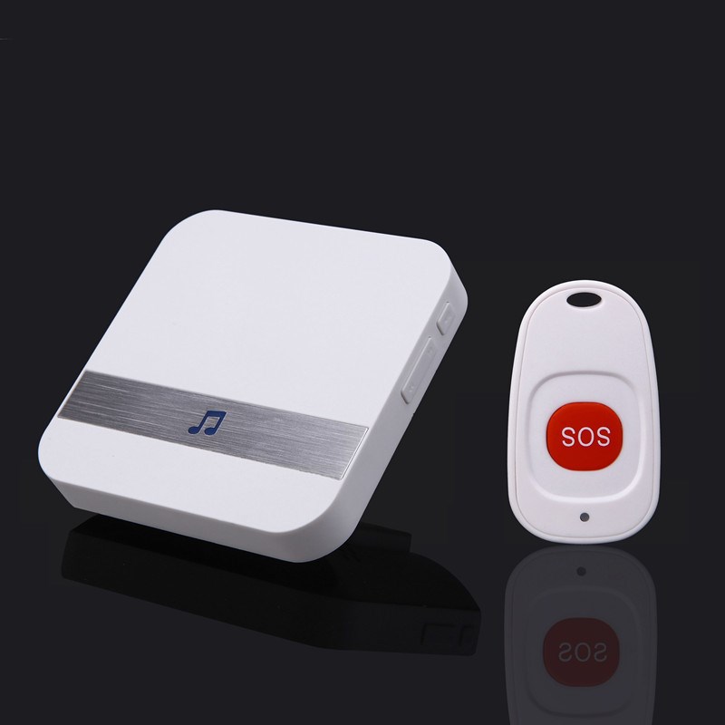智能 家用无线交流警报器老人呼叫器月子护理 无线遥控门铃一拖一
