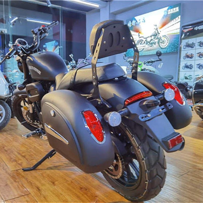 速发适用义骑重机v8太子摩托车z专用改装快拆边包支架边箱无损安