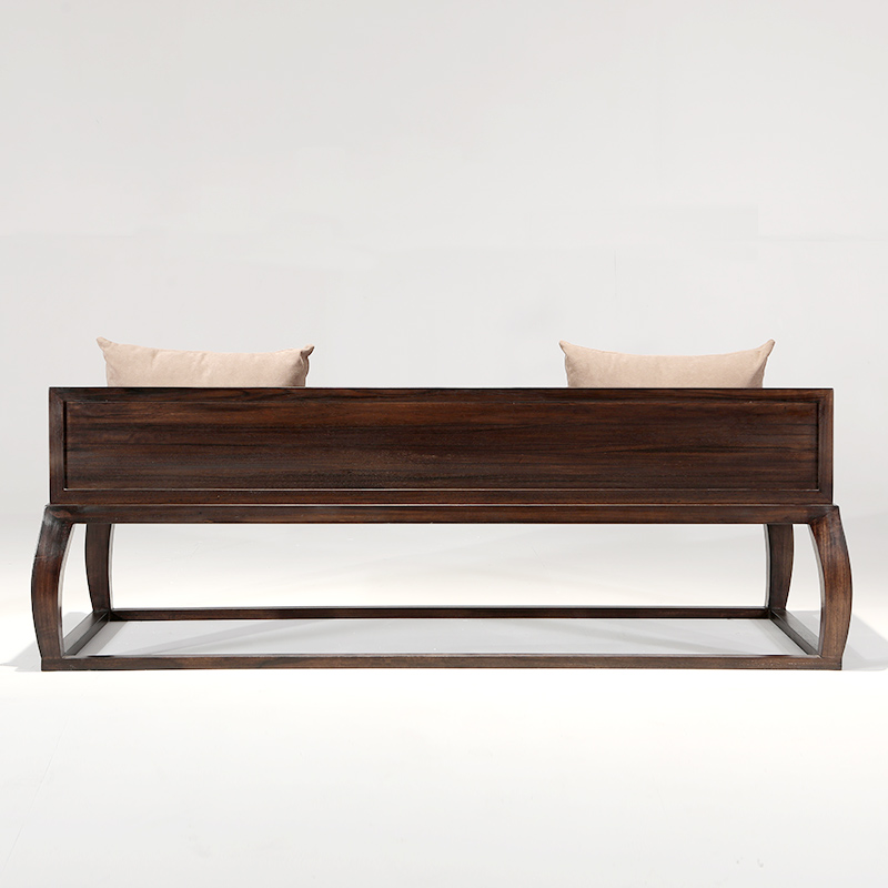 可定制新b中式炕几黑檀木实木复古榫卯简约禅意家具客厅床罗汉床