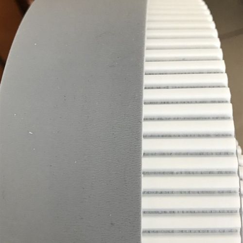 耐高温硅胶同步带 传动带可来料加工灰色白色蓝色硅胶防粘输送带