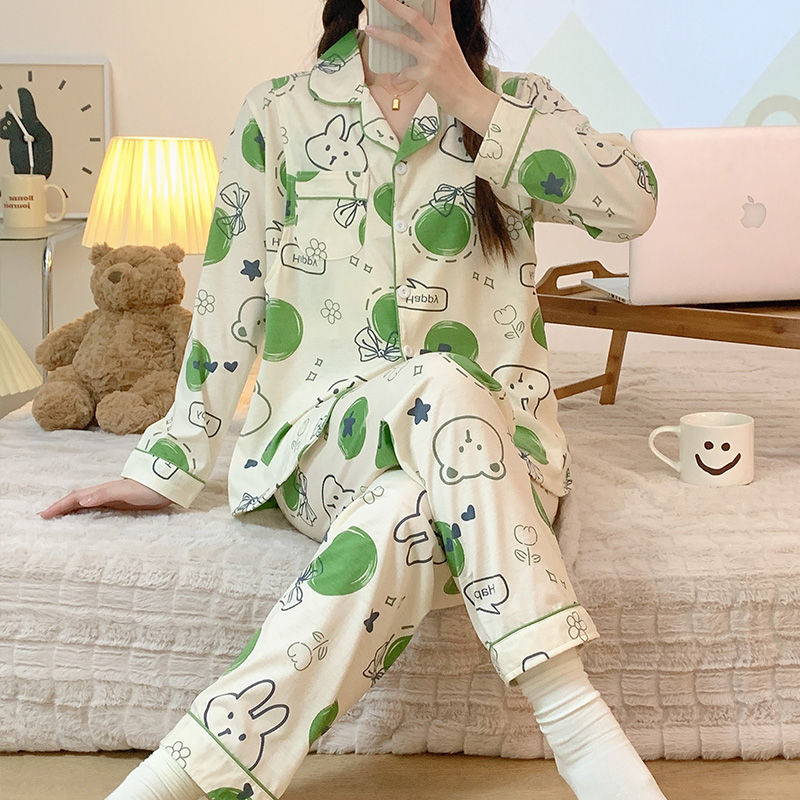 月子服春秋季纯棉产后3月份哺乳孕妇睡衣夏季薄款产妇怀孕期住院4