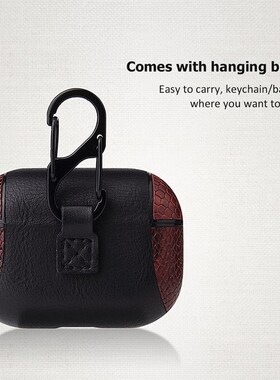 Luxury Leather Case For Apple Air pods Pro Shockproof Case