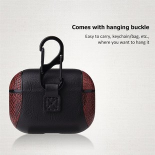 For Shockproof Luxury Case pods Pro Air Leather Apple