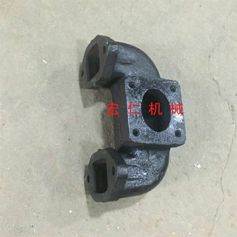 现货潍坊/全柴2100/2105柴油机 装载机小铲车.排气管弯管
