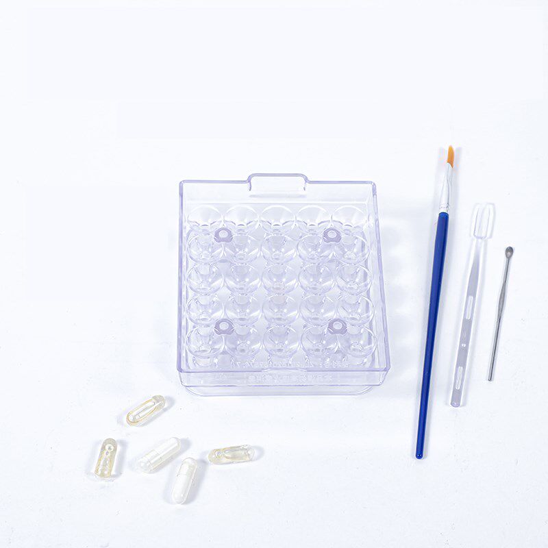 品质进品2号#25孔胶囊板胶囊壳装药粉灌装分药器精油药粉液体灌注