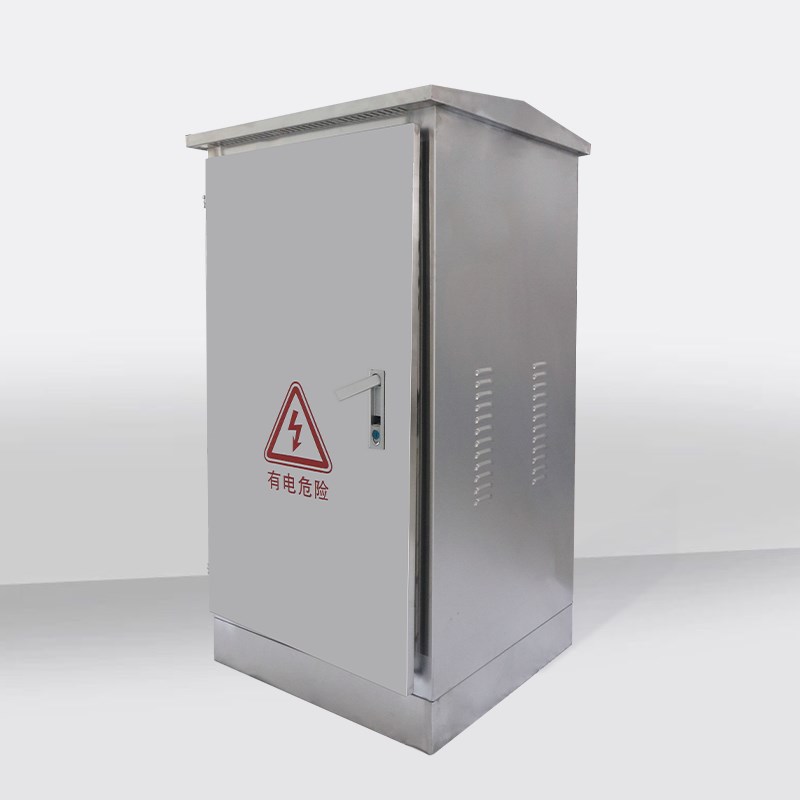 304室外防水不锈钢配电箱网络机柜控制柜6u9u24u监控设备箱电箱柜
