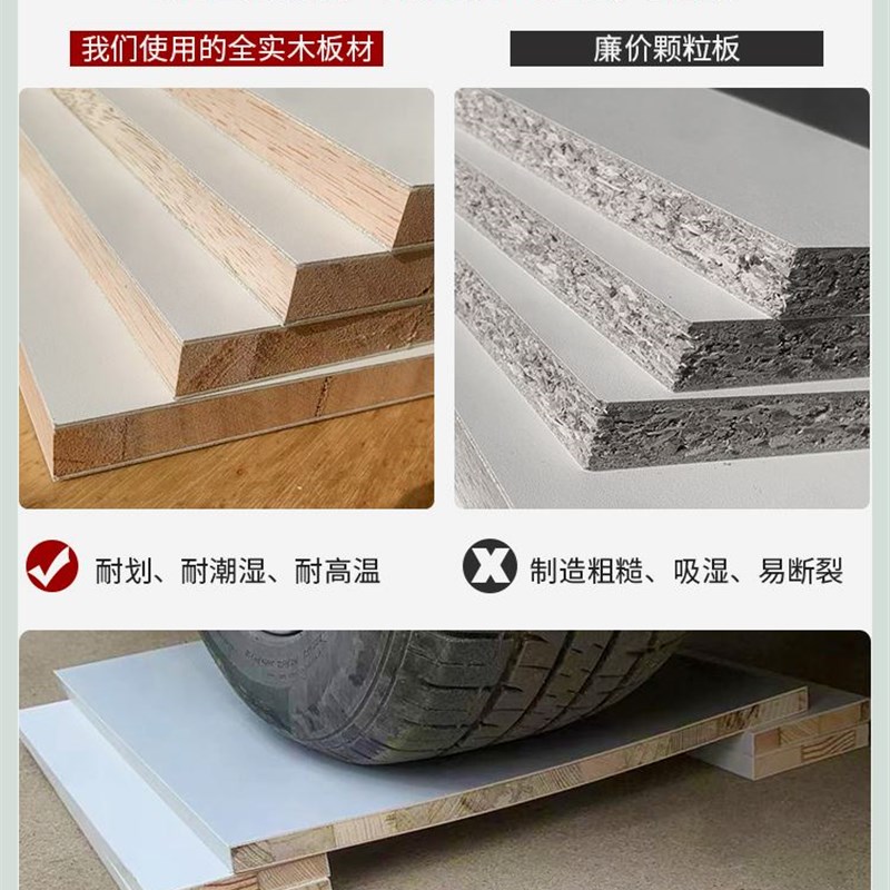 定制45深度全实木衣柜家用儿童储物柜子简约现代原木推拉门大衣橱