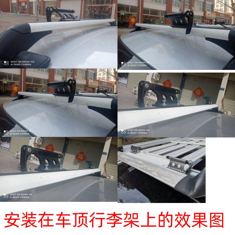 山地车自a行车架前叉固定夹汽车行李架自行车稳定夹快拆放置稳定