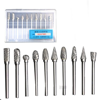 10pcs New CNC Tool Grinders Accessories Tungsten Carbide Cut