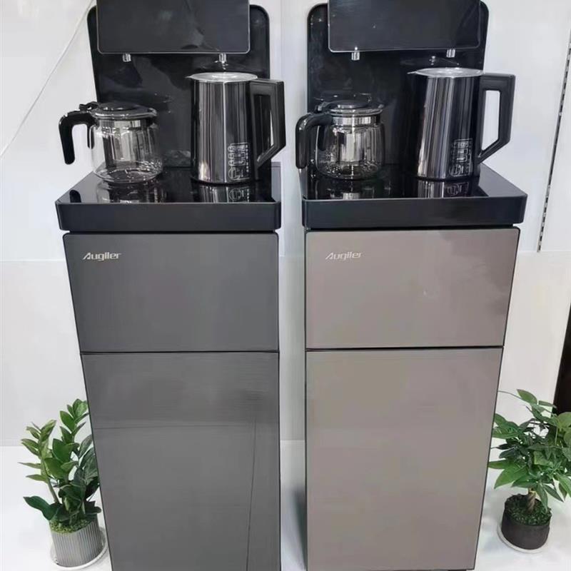 新品2023新款多功能茶吧机大屏显示保温加热遥控双出水玻璃壶礼品